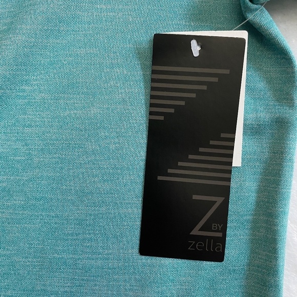 Z by Zella Men's Perform Lite Half-Zip Hoodie, Teal Meadow, XXL NWT - Picture 5 of 14
